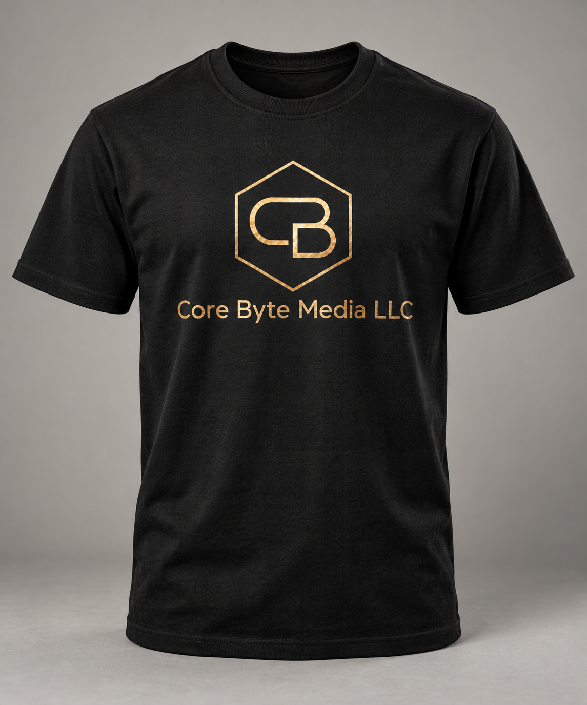 Classic Core Tee with the Core Byte Media LLC logo